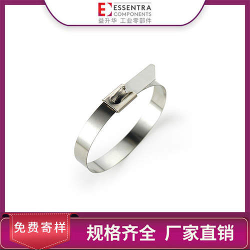 ESSENTRA益升华 户外自锁式金属扎带船桥扎带  MT304不锈钢扎线带