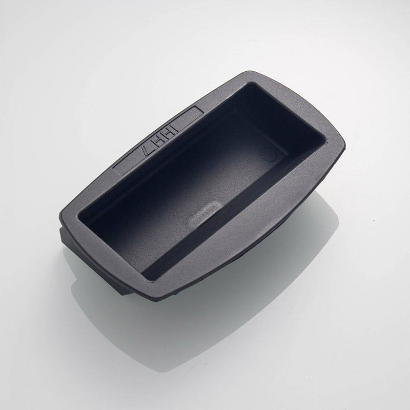 恒珠柜锁 PL027 设备箱铁皮柜拉手 工业把手 黑色塑料扣手