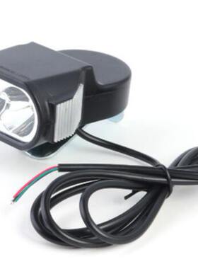 改装高亮射灯2436V48V60V前灯带喇叭电动车外置锂电代驾车led大灯