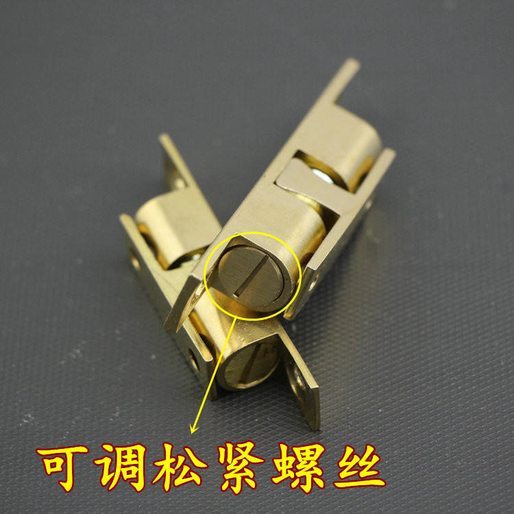 纯铜门碰珠门扣卡式门卡扣门夹扣 柜门吸衣柜门吸门碰 碰珠锁6
