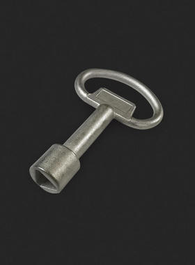 MS705三角/一字锁钥匙 304不锈钢材质 配电箱控制柜门锁钥匙附件