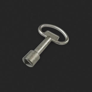 MS705三角/一字锁钥匙 304不锈钢材质 配电箱控制柜门锁钥匙附件