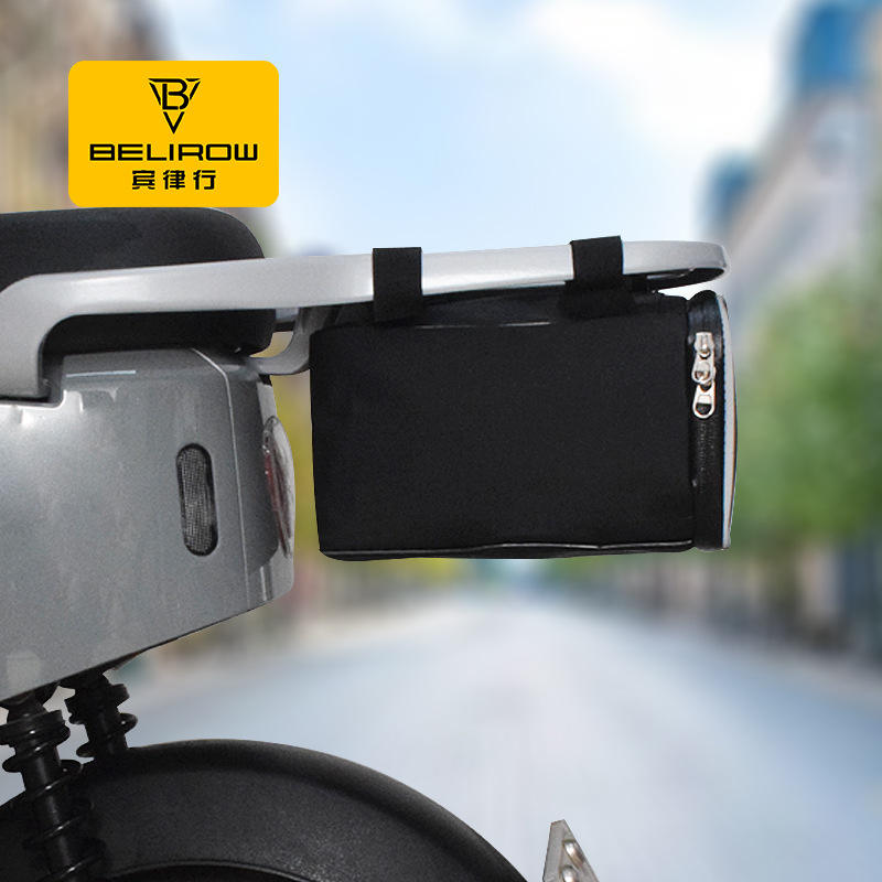 电动车后座储物包防水充电器收纳袋代驾尾包单车挂包骑行装备