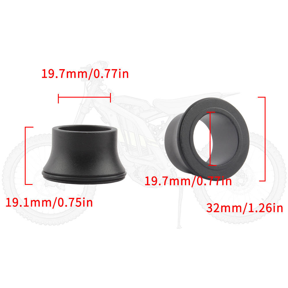 适用于Surron电动摩托车前后轮毂轴套摩托车轮毂垫片配件