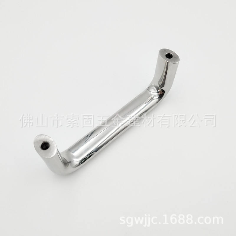 不锈钢UABS20-120拉手表面抛光实心把手椭圆拉手承重工业把手