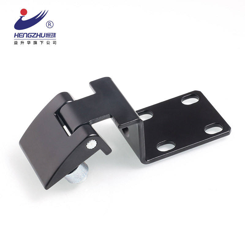 恒珠HL210黑色锌合金工业铰链 配电箱合页机柜机械设备铰链合页