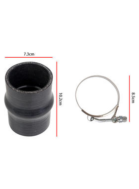 汽车改装 进气套件 黑色铝合金不锈钢适用于宝马 335i N55（2号）