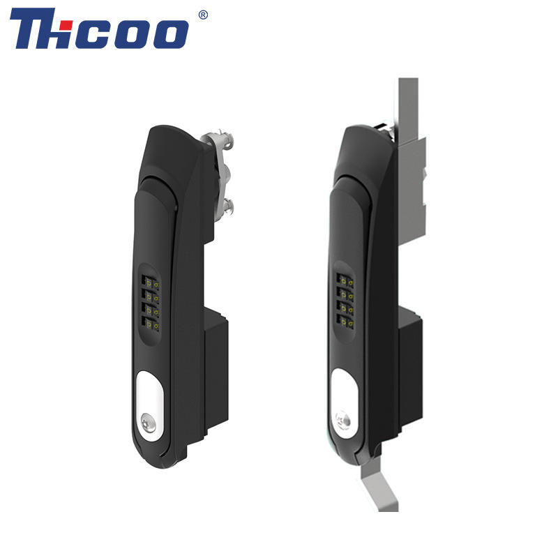 斯科锌合金天地连杆锁机械设备电柜锁网络机通信柜拉杆锁 A8241-1