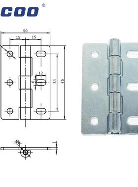 斯科B2221-2不锈钢合页钢材工程柜门仓库门窗家具铰链CL253工程级