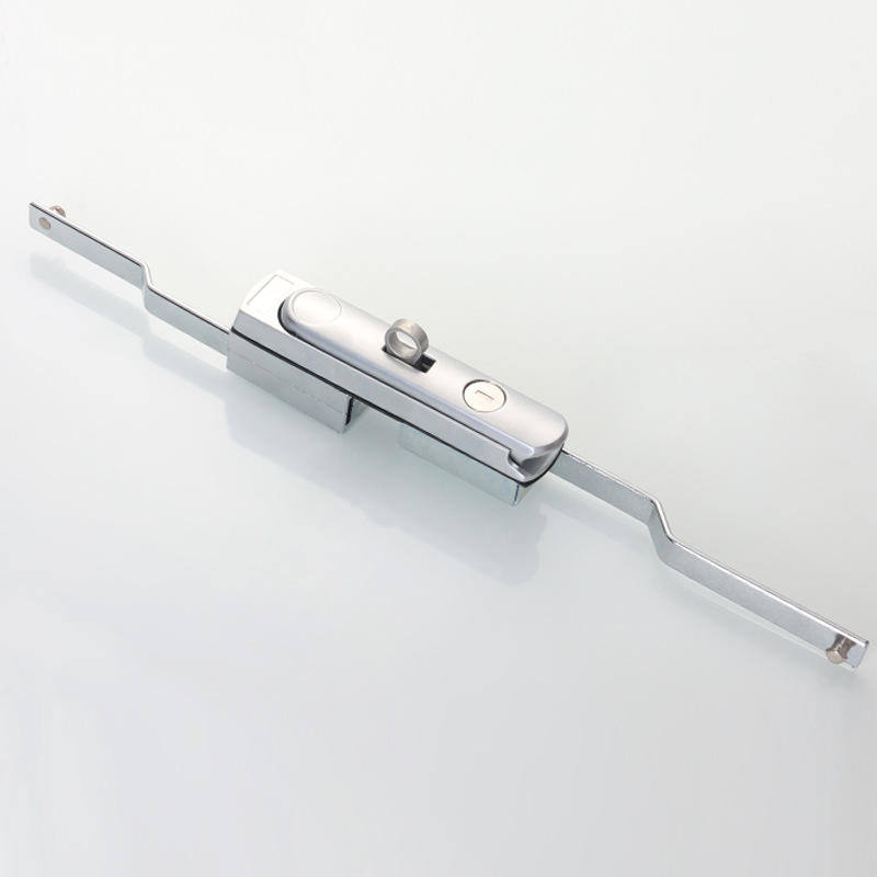 恒珠MS835-2-1G带挂连杆锁 锌合金配电柜配电箱锁 电气柜门天地锁