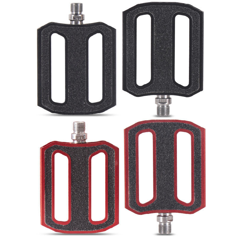 ENLEE自行车铝合金培林磨砂踏板 单车 经典城市车大踏面防滑脚踏