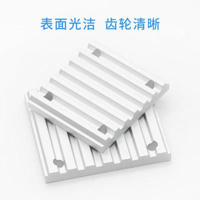 同步带压板齿板ECY51-H S3M5M8M AT510连接扣板PU开口橡胶同步轮