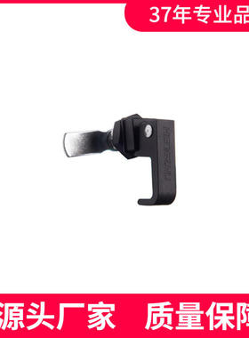 恒珠柜锁 MS319 执手锁 配电柜门锁 黑色把手锁 厂家直发