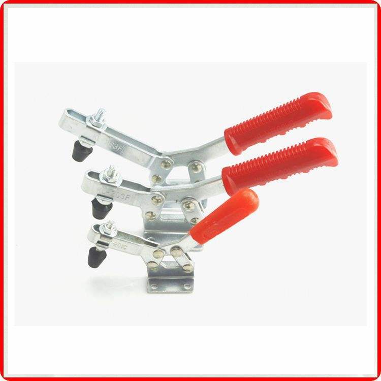 水平式快速夹具 工装夹钳夹头201C 203F 203FL木工雕刻机压紧器