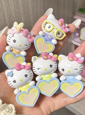 正版HelloKitty款甜心能量站系列趴趴萌趣豆盲盒可爱萌粒摆件公仔