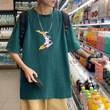 2021年夏季新款宇航员短袖男T恤男潮流短袖A061-T3031aa，男装T恤，电商A061