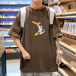 2021年夏季新款宇航员短袖男T恤男潮流短袖A061-T3031aaa图片