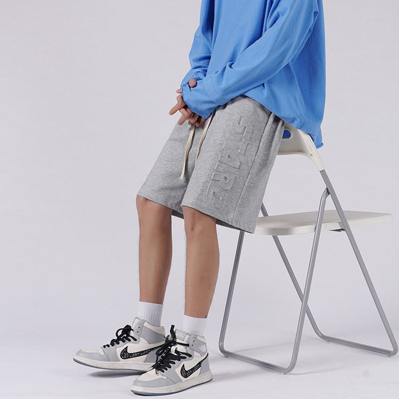 2021夏季新款青春五分裤男休闲男潮男短裤A061-DK356-P35控45a图片