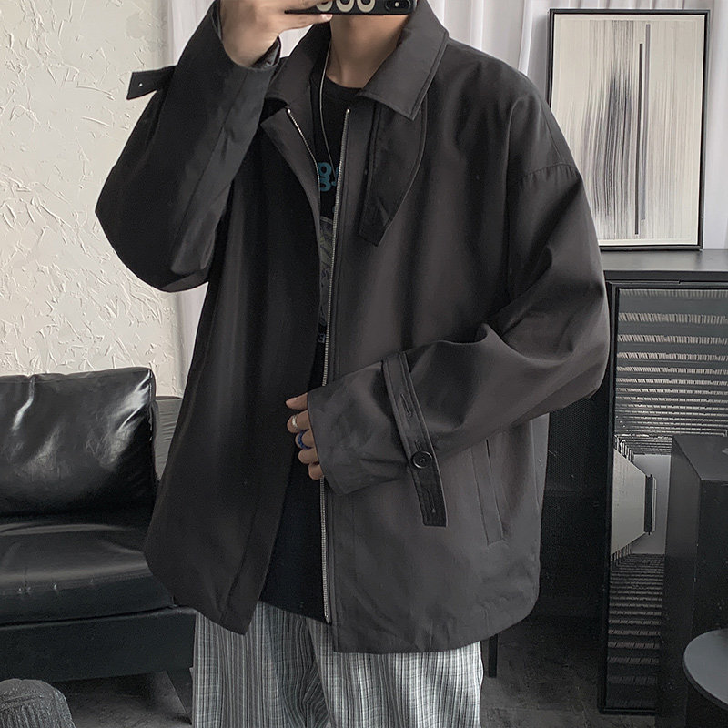 2021新款短句男士大码春款夹克A061-XJaazczc0,男装衬衫,电商A061
