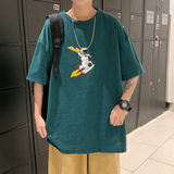 2021年夏季新款宇航员短袖男T恤男潮流短袖A061-T3031a，男装T恤，电商A061