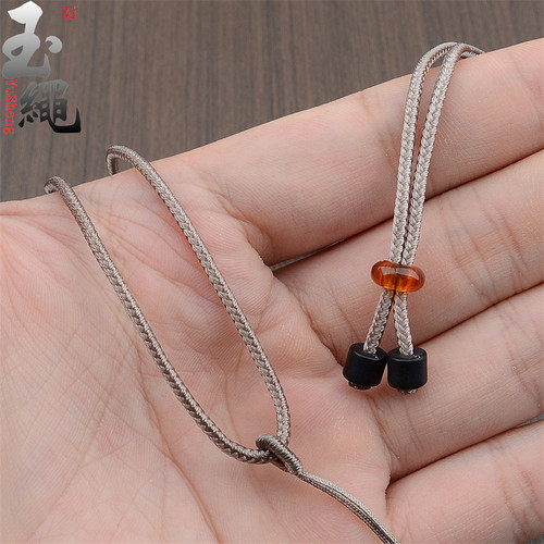 玉绳吊坠绳简约调节款