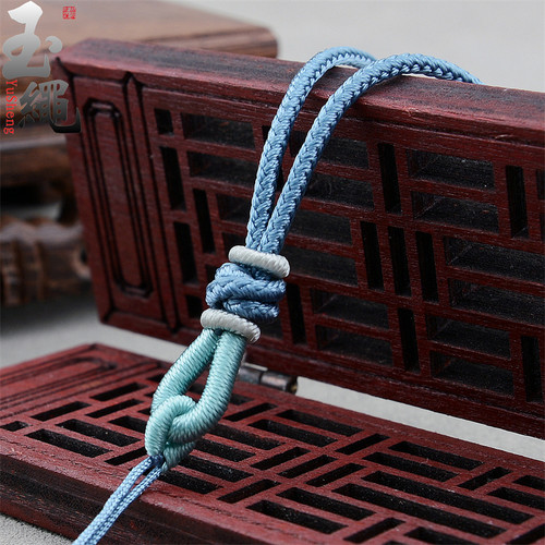 玉绳吊坠绳手编转运结