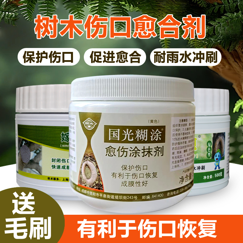 植物伤口愈合剂国光糊涂膜果树木修剪封口盆景树桩涂补嫁接涂抹剂