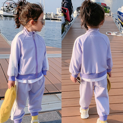 素衣彼时1690女童运动套装服装裁剪图休闲潮两件套手工diy纸样板