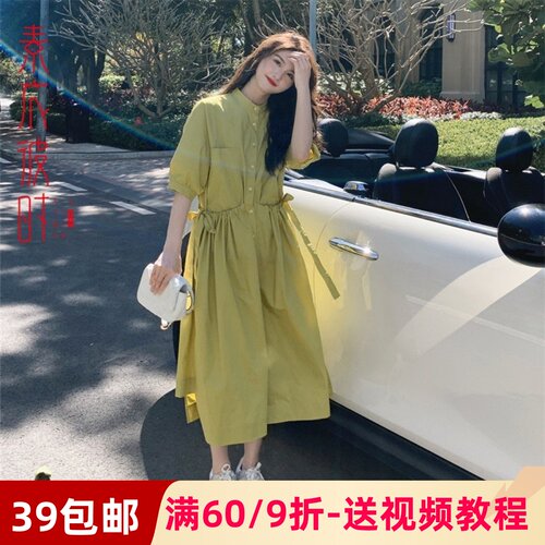 素衣彼时1909法式连衣裙服装裁剪