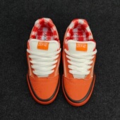 橙龙虾CONCEPTS联名knu 闪电鞋 skool低帮橙色个性 拼色胖胖面包鞋