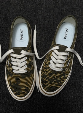 Premium 25SS Aut LX黄色高阶支线编织板鞋复古百搭民族风休闲鞋