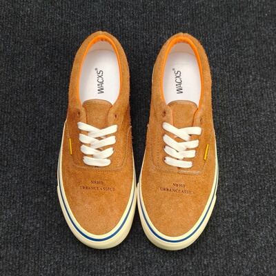 NBHD低帮男女板鞋复古百搭休闲鞋联名FTMD小屁孩美拉德棕色麂皮