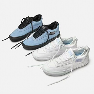 Palace HNLY CLN联名中帮男女滑板鞋白黑蓝全麂皮百搭复古休闲鞋