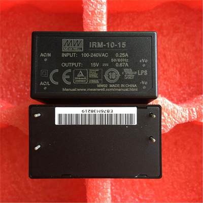 台湾小型模块电源 IRM-10-15 10W 15V 0.67A 级授权经现货议价
