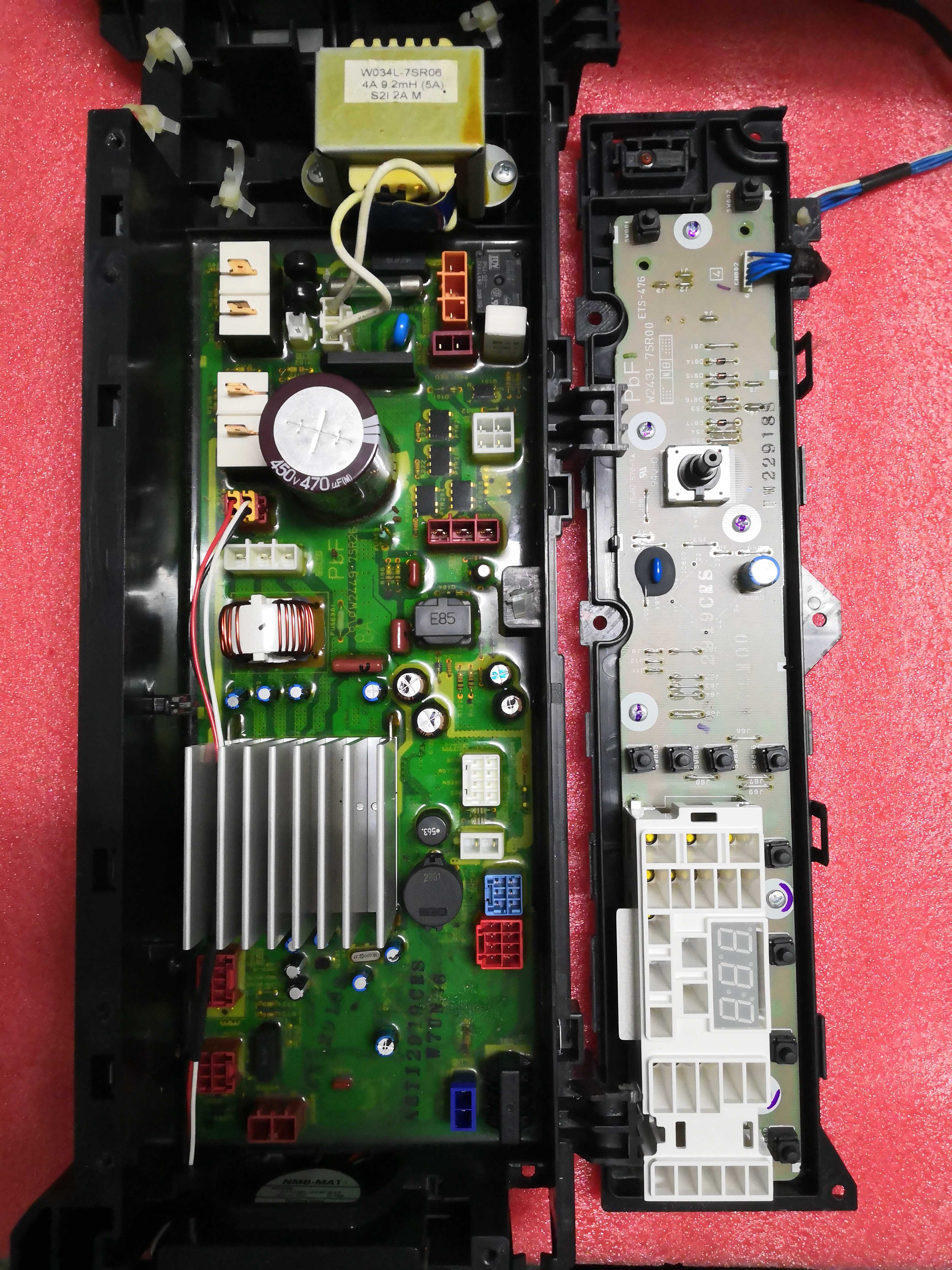 松下滚筒洗衣机XQG100-E10GS/XQG100-E10GW电脑板变频主板