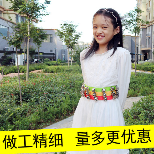奥尔夫乐器儿童舞蹈腰铃腕铃音乐教具腕铃串铃幼儿园儿童打击乐器 - 封面