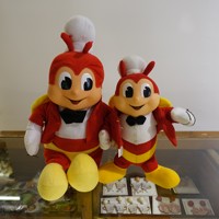 中古JOLLIBEE胶皮脸娃娃 小蜜蜂娃娃两款选