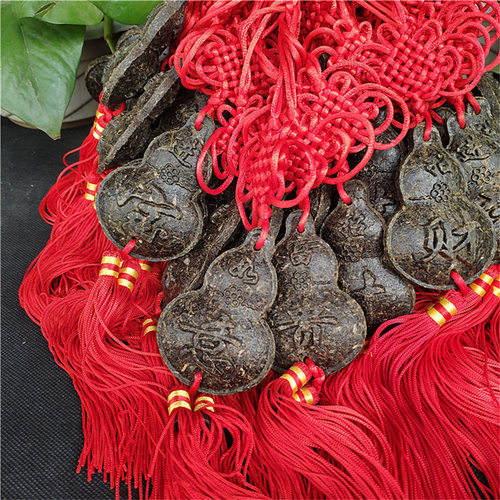小葫芦吉祥茶雕挂件工艺茶节日创