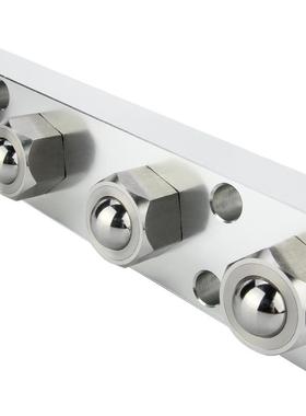 输送机滚轮球头钢珠滚轮组件BUHL QDK05-200/400/600 六角螺栓型