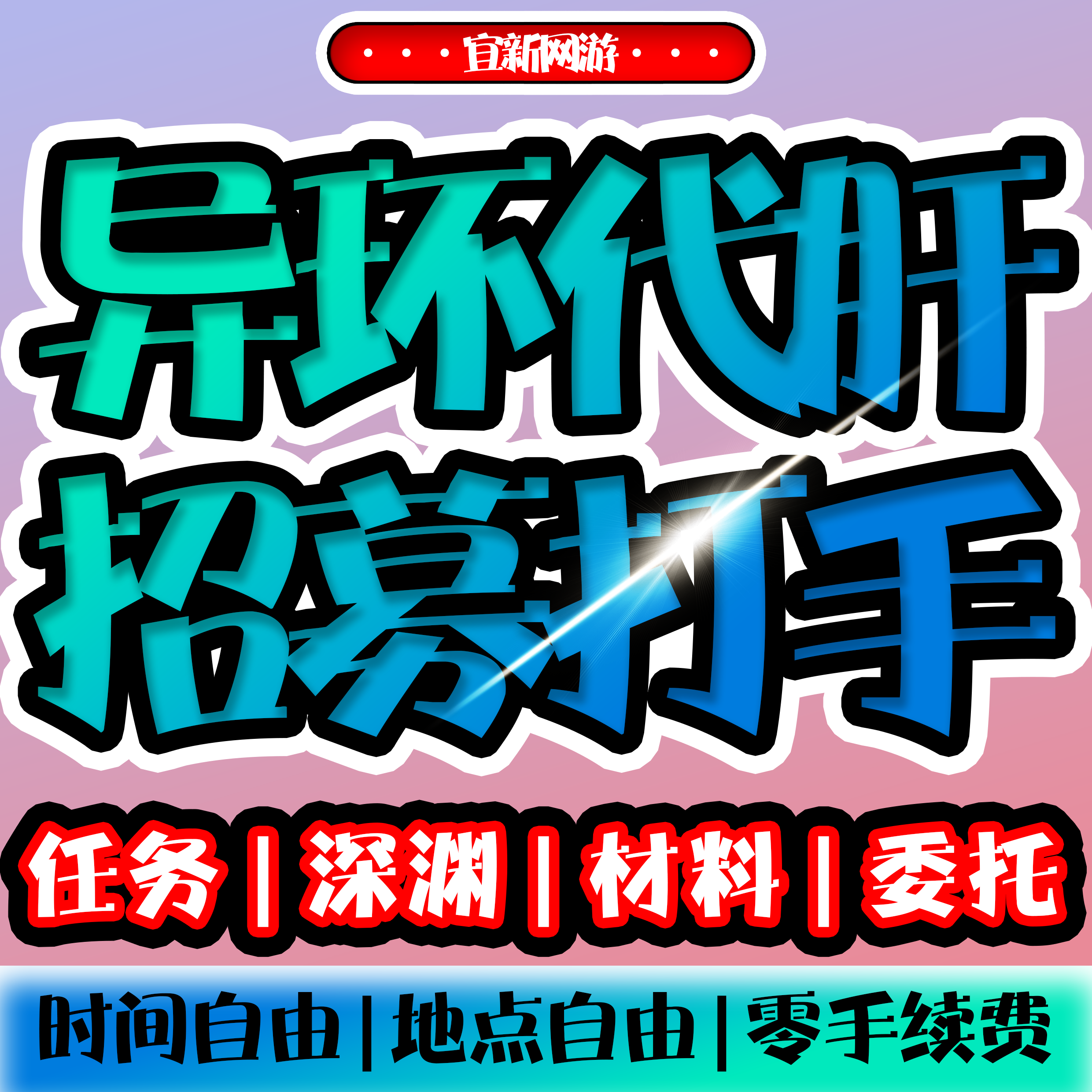 【异环招募打手】异环代肝探索度材料委托任务活动工作室招人图片