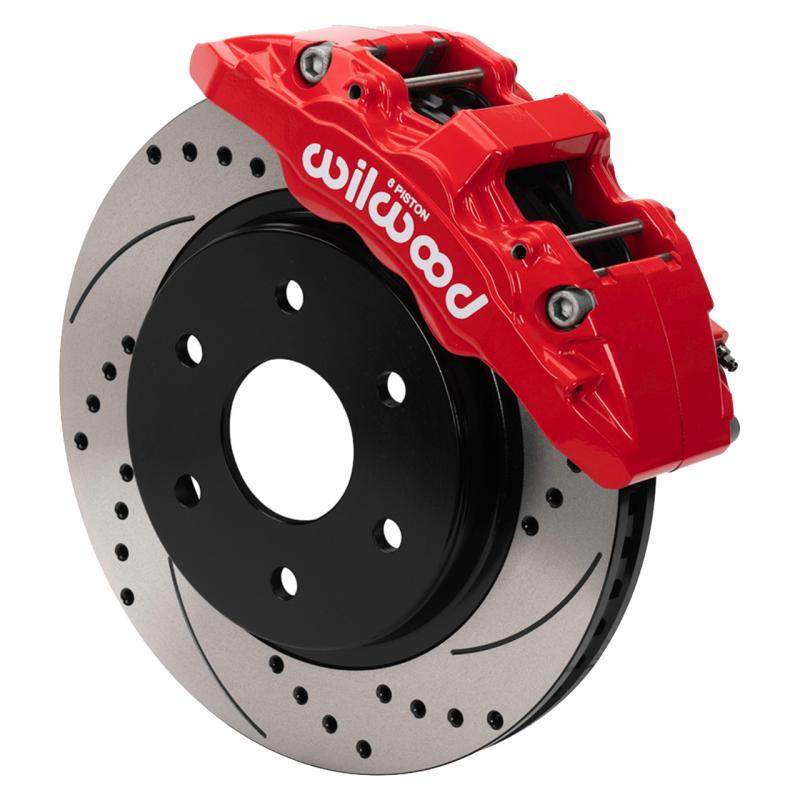 美国代购 Wilwood 6活塞 卡车前大刹车套件适用17-23款福特猛禽