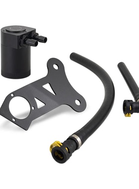 美国进口Mishimoto 油气分离器机油透气壶适用24-25 福特野马2.3L