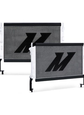 美国进口Mishimoto铝制加大散热器水箱适用15-23款福特野马2.3