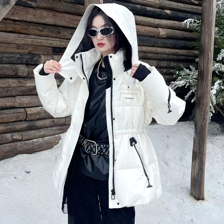 高端羽绒派克服新国标90白鸭绒收腰户外耐磨抗寒冲锋衣保暖厚外套