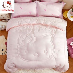 HelloKitty凯蒂猫被芯儿童卡通加厚被子保暖春秋双人太空被芯棉被