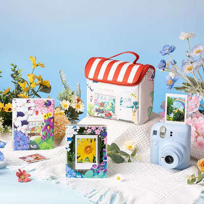 富士Instax一次成像拍立得相机mini12影像花室礼盒送男女礼物
