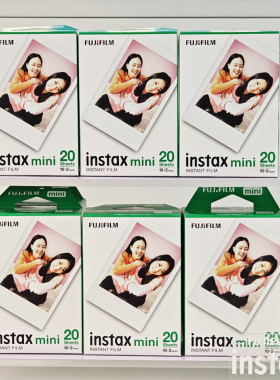 拍立得相纸富士fujifilm白边3寸通用mini12/11/9/50/11/70/40/90