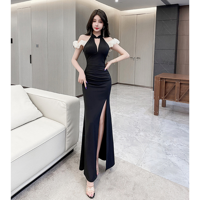 性感连衣裙按摩技师工作服