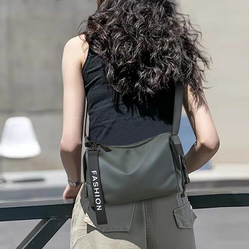 Viney包包2026新款女包布包夏季圆筒包HOBO包波士顿单肩斜挎包男