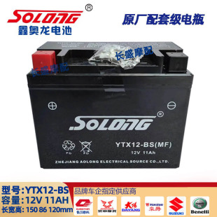 ZONTES升仕350D/350E/M 310M 150D/M电瓶12V12AH蓄电池YTX12-BS
